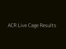 ACR Live Cage Results
