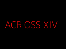 ACR OSS XIV